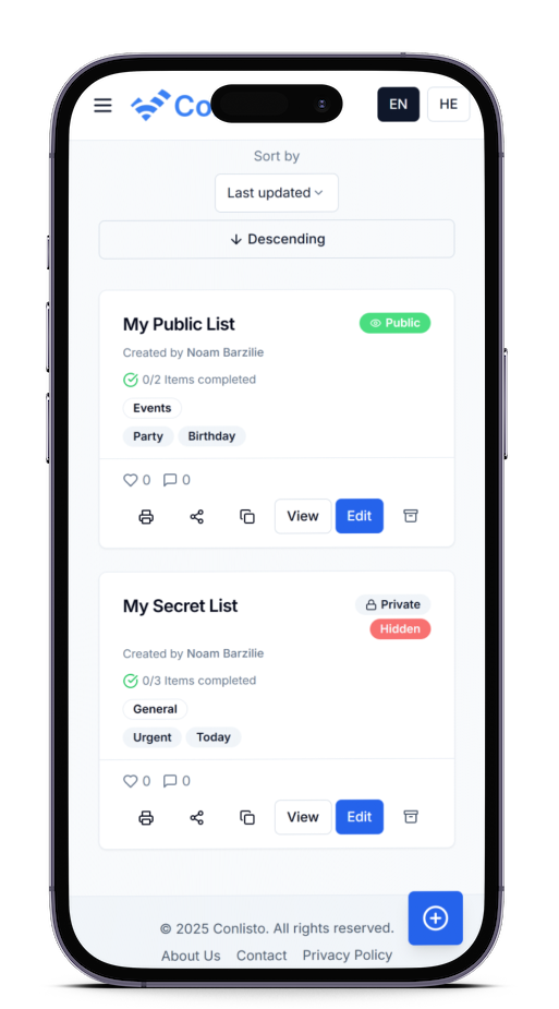 Create, Organize, and Share Effortlessly